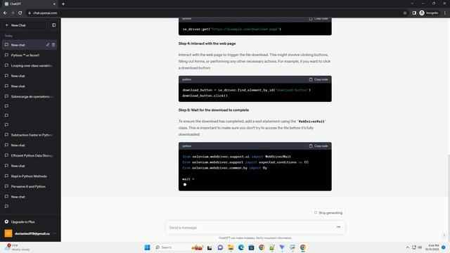 Downloading file using IE from python смотреть онлайн