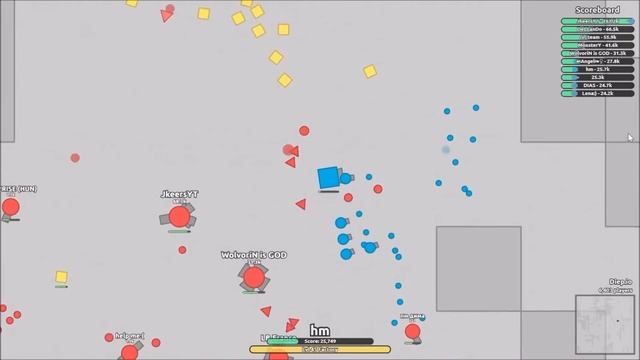 SINBADX VS A TEAM OF 10! - Maze - Diep.io смотреть онлайн