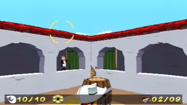 Lucky Luke: Western Fever [PS1] - (Demo Disc) - Gameplay