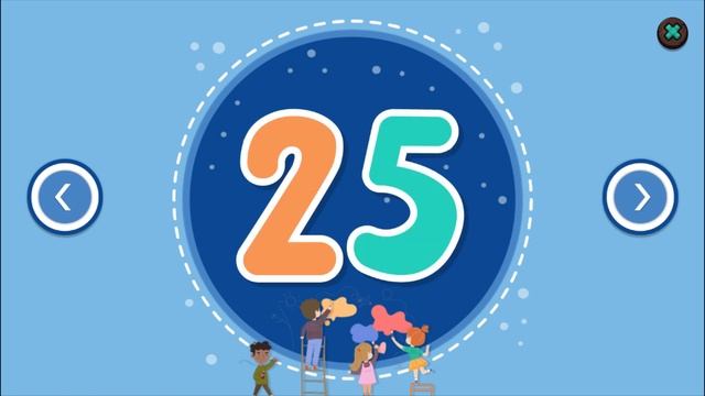 Учим АНГЛИЙСКИЙ цифры от 1 до 50 (английский для детей) смотреть онлайн