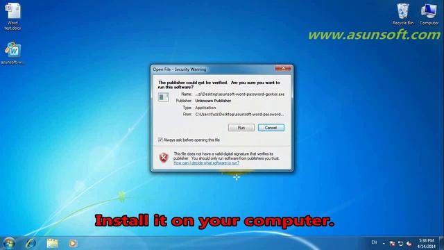 Word Password Recovery – Recover Lost Word Password смотреть онлайн