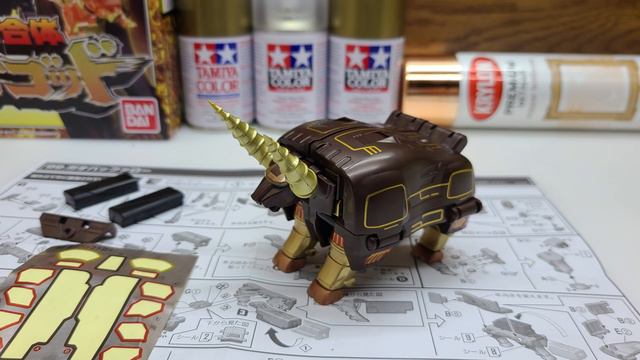 SMP GAO GOD WITH TAMIYA AND KRYLON PAINT SPRAY (GOLD LEAF - GOLD - COPPER BRILLIANCE - GLOSS CLEAR) смотреть онлайн