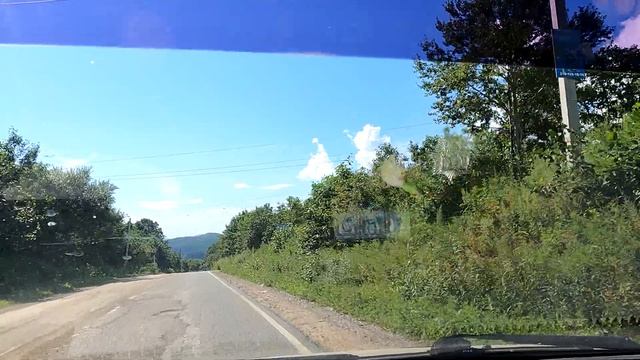 Поселок и бухта Анна Приморский край летом 2022 года.