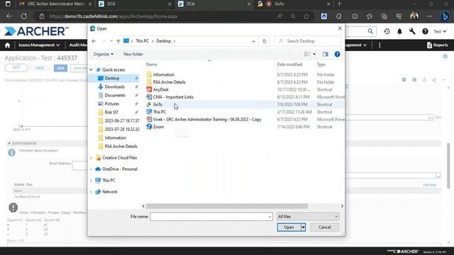 Free RSA Archer Tutorial | Applications Builder | Day 2 | Free GRC RSA Archer Administrator tutoria смотреть онлайн