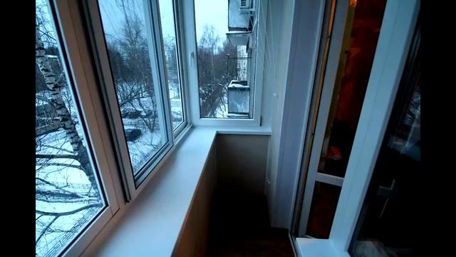 Выносное остекление балкона в панельной хрущевке смотреть онлайн