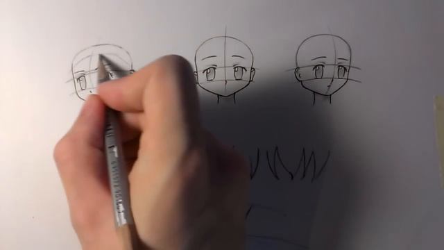 Как нарисовать аниме волосы смотреть онлайн