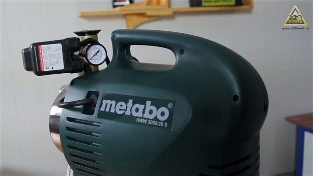 Насосная станция METABO HWW 3000-20 S смотреть онлайн