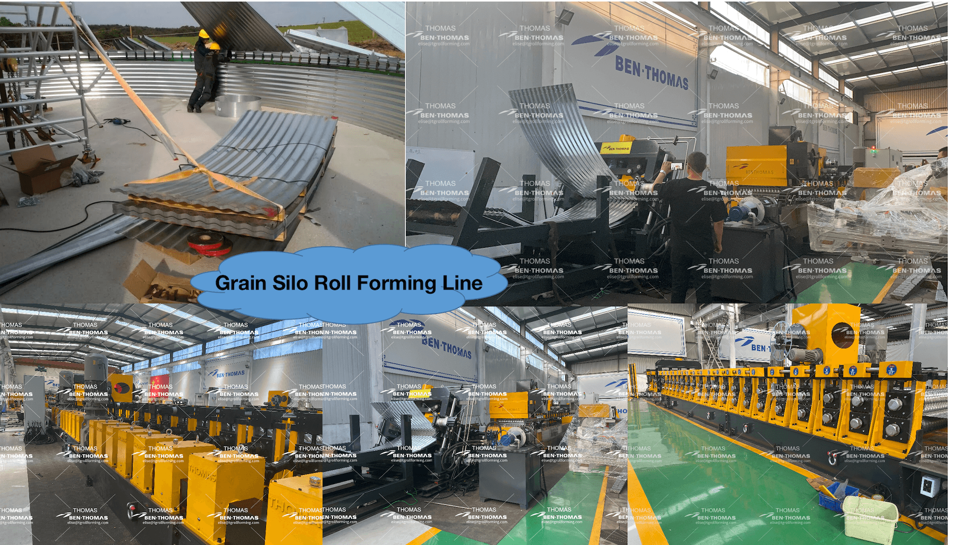 (Silo Corrugated panel production line)
Steel corrugated plate production line
|ROLLFORMING LINE FOR смотреть онлайн