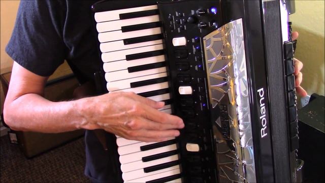 Roland 8x accordion, Sweet Caroline, Dale Mathis смотреть онлайн