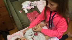 VLOG С реборном. День с малышками. Прогулка,кормление,сон