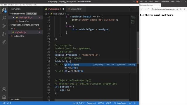 Accessor properties - Basic JavaScript Fast (22) | get, set, Object.defineProperty смотреть онлайн