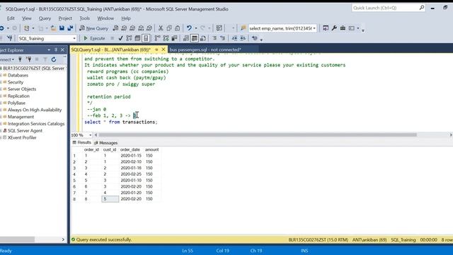 Customer Retention and Churn Analysis (Part 1/2) | SQL Interview Question Product Based Companies смотреть онлайн
