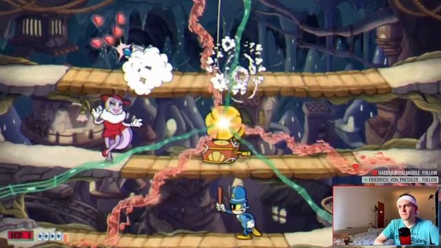 Нарезка прохождения Cuphead The Delicious Last Cours от RomkaOnline часть #1 смотреть онлайн