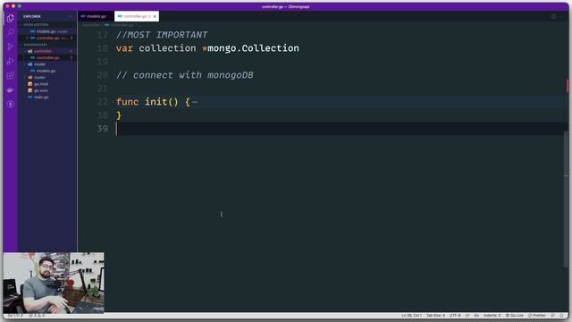 Insert data in mongodb in golang смотреть онлайн