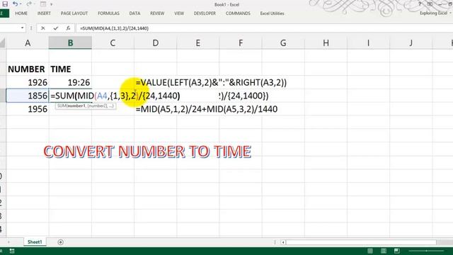 Convert Number to time смотреть онлайн