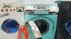 Как сделать стиральную машинку из картона