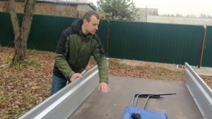 Честный отзыв на прицеп Кремень 31 (серия бизнес)