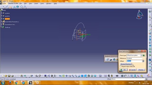 Surfacic Hopper In CATIA V5 | GSD - Advance Surfacing | TecnisiaCAD Tutorials