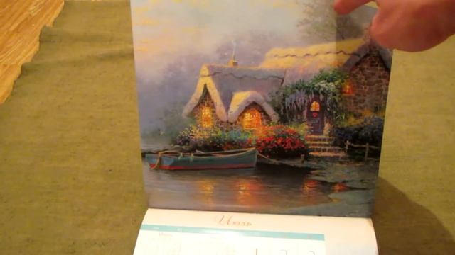 Thomas Kinkade Calendar/Календарь Томаса Кинкейда смотреть онлайн