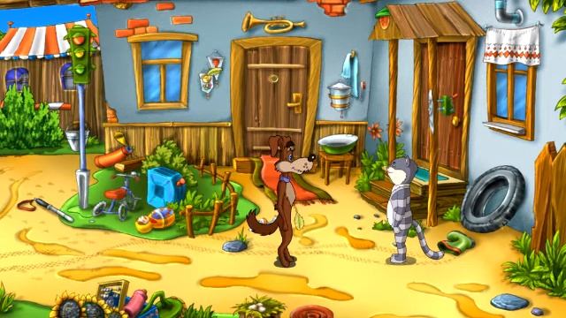 игра мультик Трое из простоквашино летние каникулы #3 смотреть онлайн