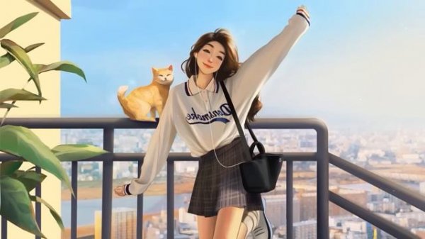 Morning Mood 🌻 Comfortable music that makes you feel positive and calm ~ Morning songs / Chill Vibe