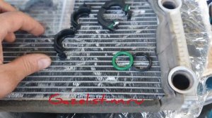 хомут трубок радиатора отопителя газель Некст