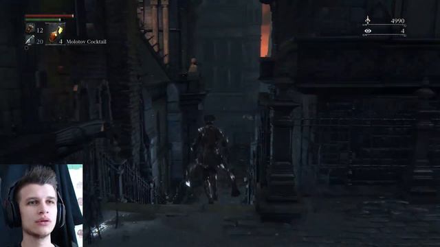 Bloodborne Walkthrough Gameplay Part 3 - Boss 1 Kill (PS4) смотреть онлайн