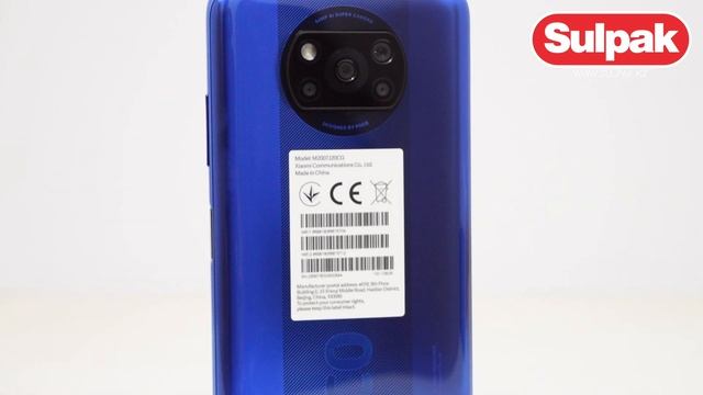 Смартфон Xiaomi Poco X3 6+128GB Cobalt Blue распаковка смотреть онлайн