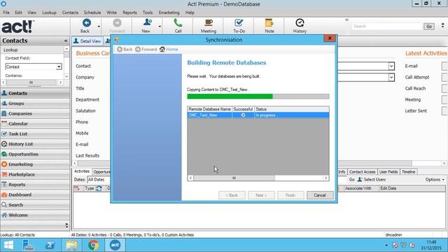 How to Create and Restore Remote Databases in Act CRM | Xperience Group смотреть онлайн