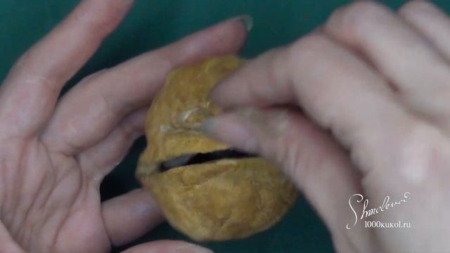 Мини мышка в орешке. Миниатюра из фоамирана. Презентация мастер класса смотреть онлайн