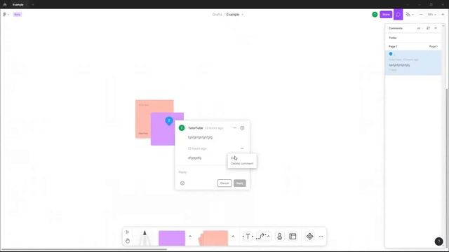 Figma Tutorial - Lesson 114 - Adding Comments in Figjam FIle смотреть онлайн