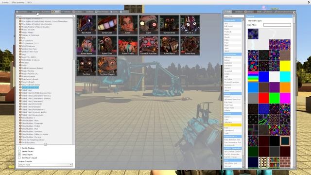 ALL DIAMOND GLAMROCK ANIMATRONICS In Garry's Mod! Five Nights at Freddy's смотреть онлайн