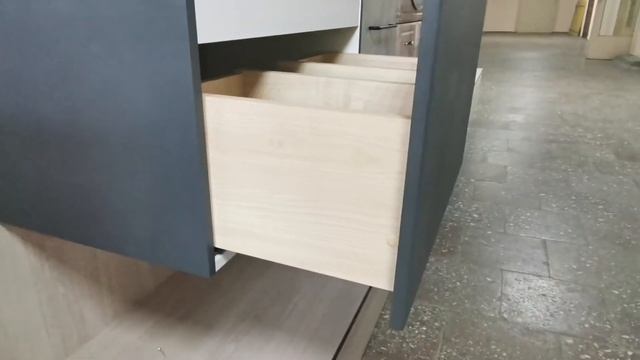 тумба CRISTAL 22 серая под раковину Milen смотреть онлайн