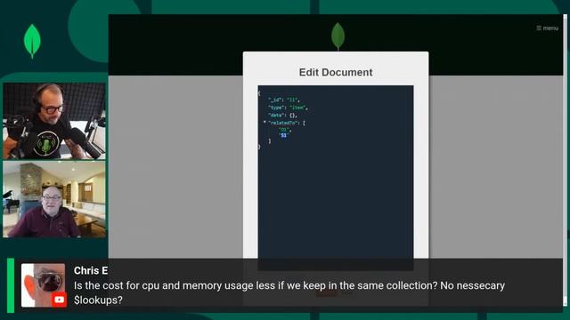 Modeling Relational in a Document Database смотреть онлайн