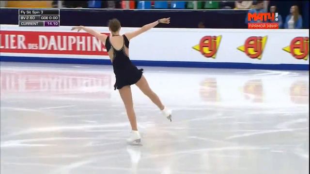2018 Euros Ladies SP Elzbieta Kropa I put a spell on you by Annie Lennox смотреть онлайн
