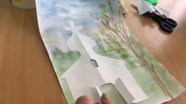 Часовня из бумаги 4 кл изо смотреть онлайн