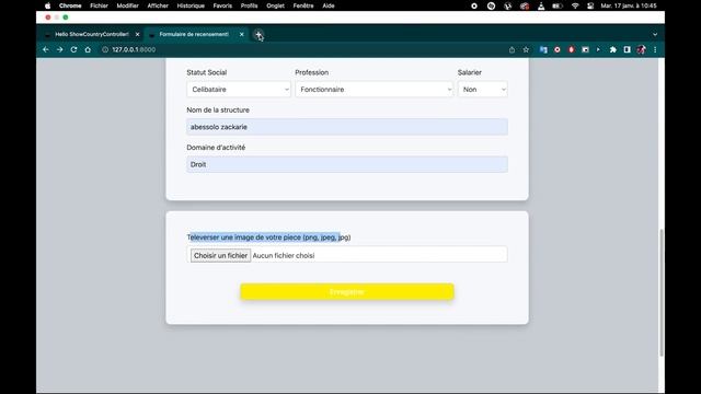Projet recensement avec Symfony смотреть онлайн