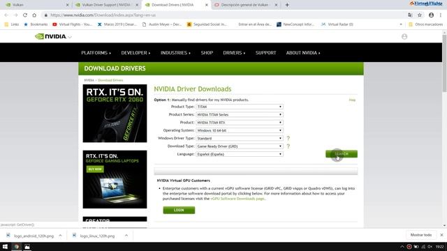 X-Plane 11 | Como actualizar correctamente la tarjeta grafica Nvidia con los nuevos drivers Vulkan смотреть онлайн