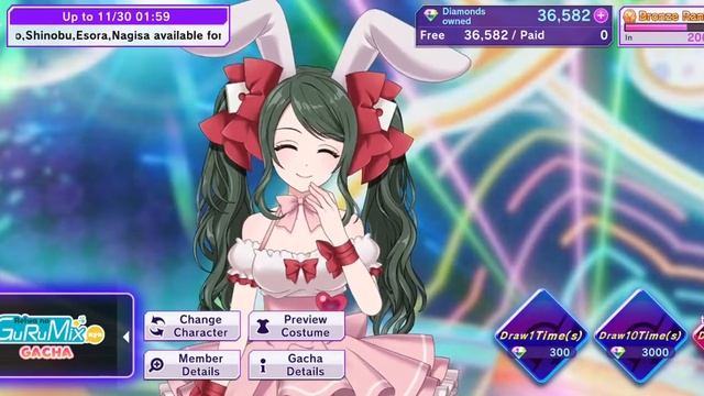 D4DJ Groovy Mix: Reiwa no Gu Ru Mix nyo (Gacha Preview) Di Gi Charat Collaboration смотреть онлайн