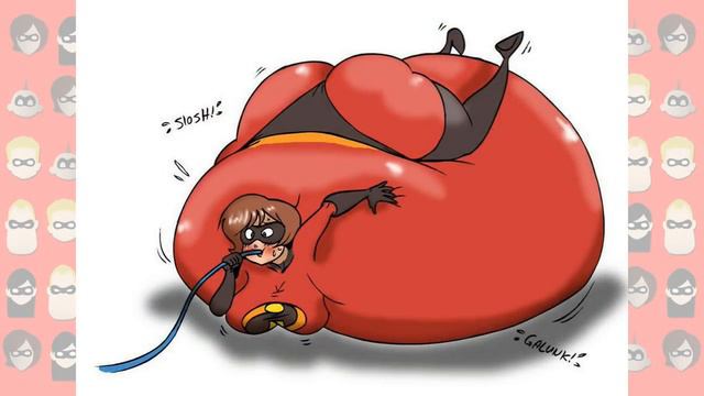 The Incredibles Female Characters as Fat Parody смотреть онлайн