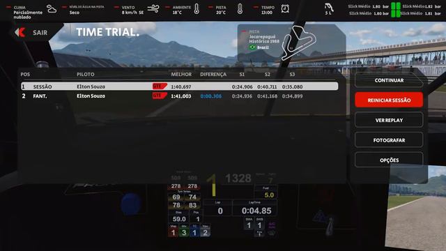Automobilista 2 - Corvette C8 GTE (Defult setup) - Jacarepaguá - Hotlap 1.40,697 смотреть онлайн
