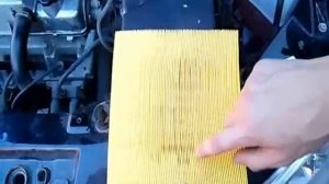 Замена воздушного фильтра. Лада Калина