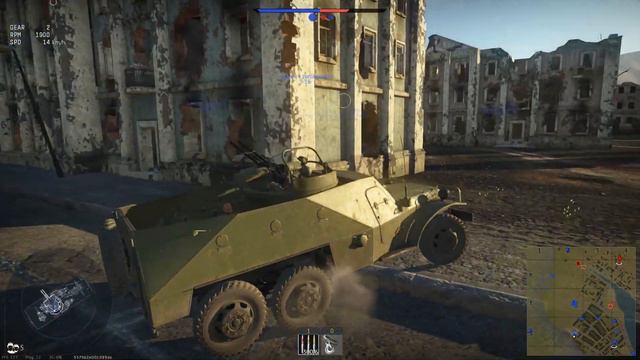 War Thunder BTR-152A Realistic Gameplay and Review (My 1st Match Out ) смотреть онлайн