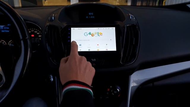Ford C-max car tablet Android 9 смотреть онлайн