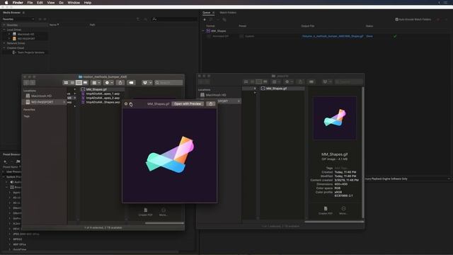 How to export a GIF from After Effects смотреть онлайн