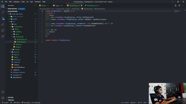 How to create a blog app using react and redux - Part 5 смотреть онлайн