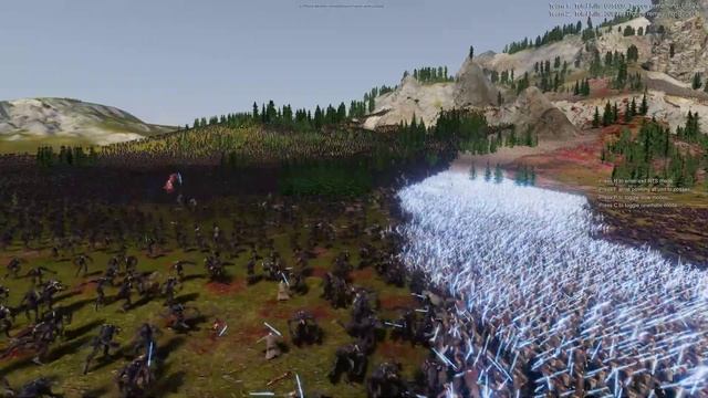 100 JOHN WICK GUARD 100,000 LASER KNIGHTS AGAINST 1,000,000 WEREWOLVES | Battle Simulator 2 | UEBS смотреть онлайн
