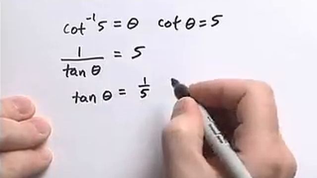 Algebra 2- How to evaluate inverse cotangent with graphing calculator смотреть онлайн