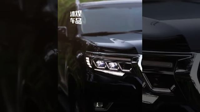 Передние фары Led тюнинг оптика Toyota Land Cruiser Prado 150 (2018+) стиль LX570 смотреть онлайн