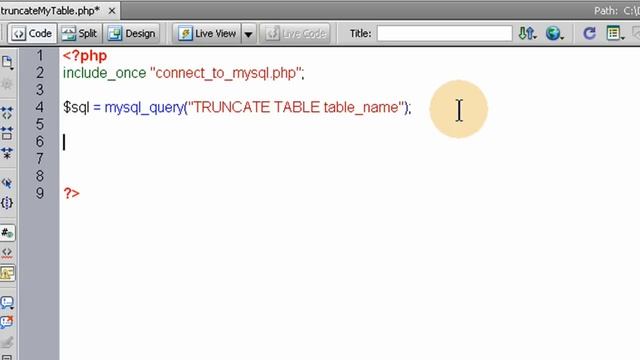 How to Empty or Truncate Your MySQL Database Table Tutorial смотреть онлайн